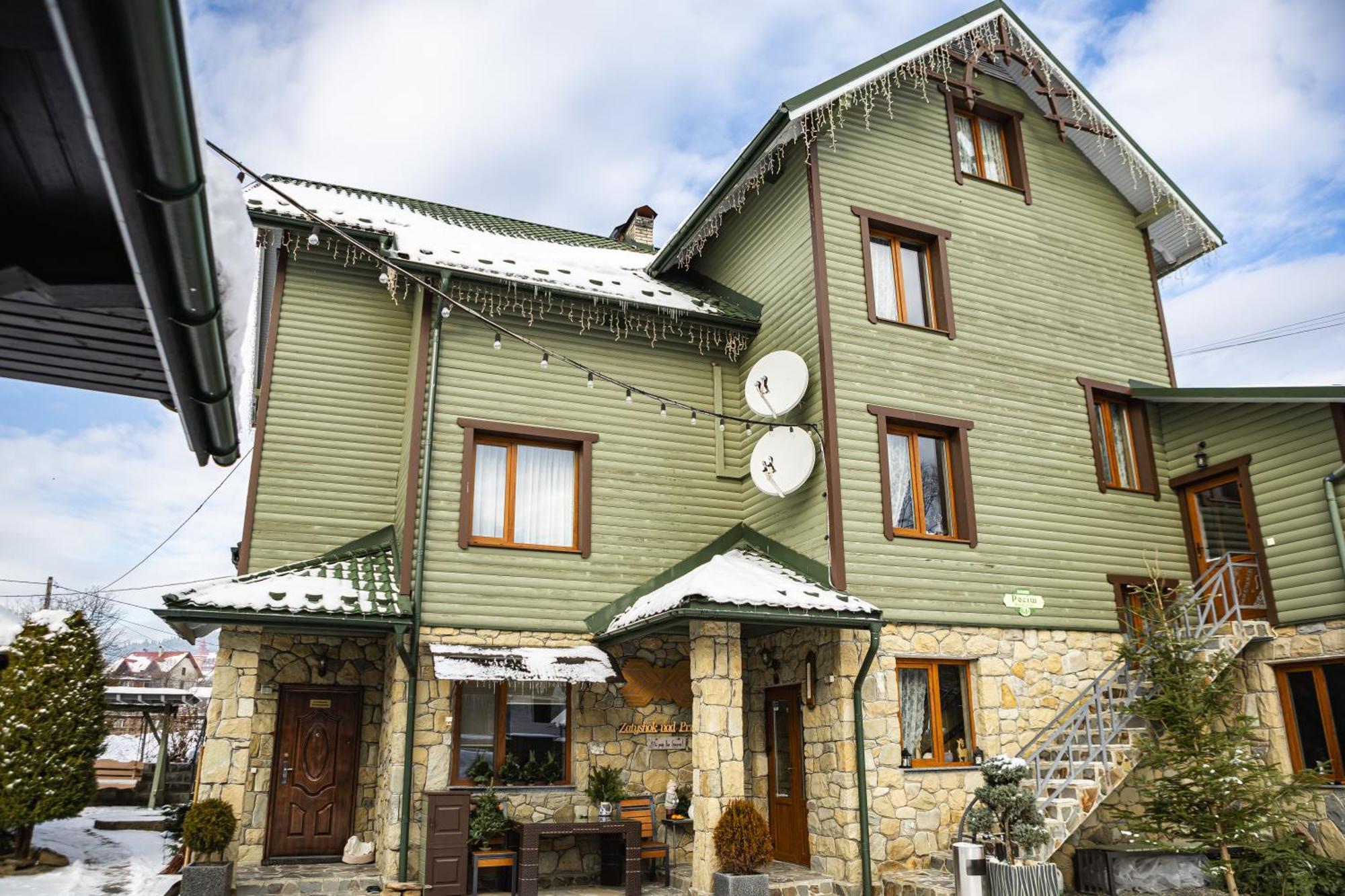 Zatyshok Nad Prutom Hotel Bukovel Bagian luar foto
